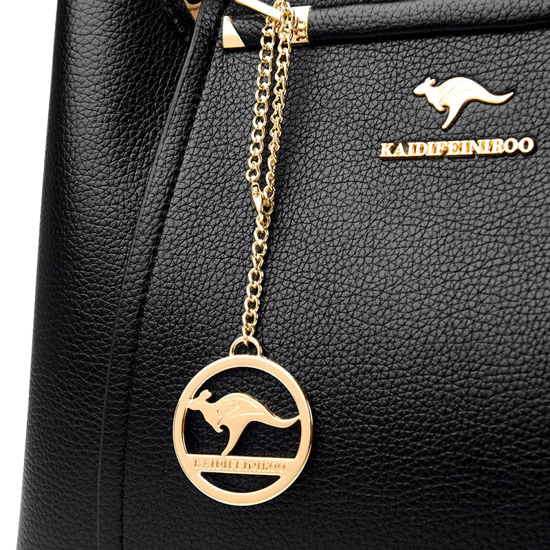Zuri - 3-Layer Large Capacity Handbag