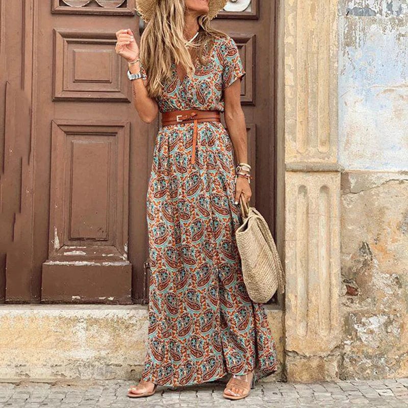 Liora | Robe longue bohème Ibiza
