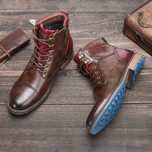AARON | Stivali Oxford Premium in Pelle