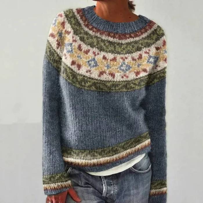 Ella™ - Pull tendance rétro