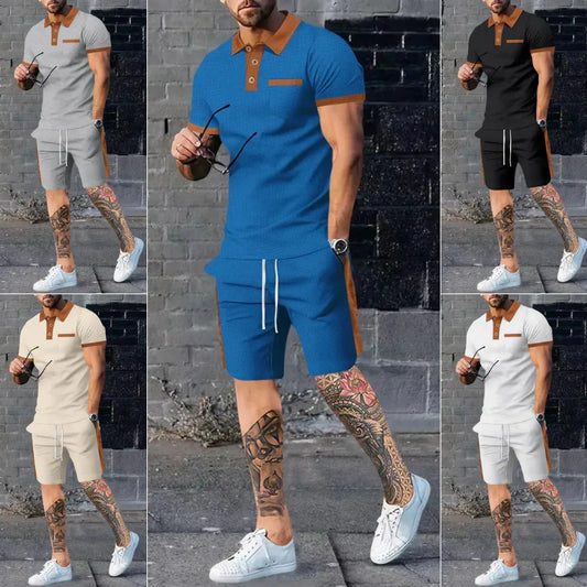 Alessandro | Ensemble Polo Shirt et Short Confort Luxe pour Homme