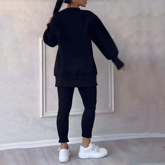 Ensemble Sweat-Shirt et Leggings décontracté pour femmes