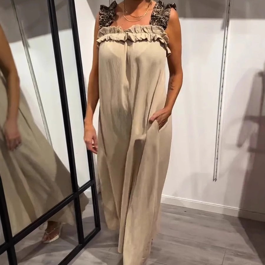 Tabea | Robe décontractée sans manches avec poches
