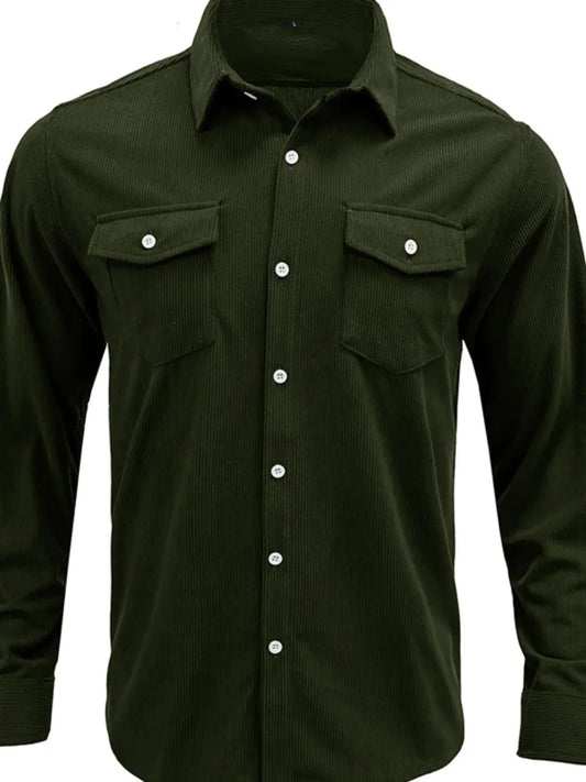Surchemise homme longue style urbain moderne