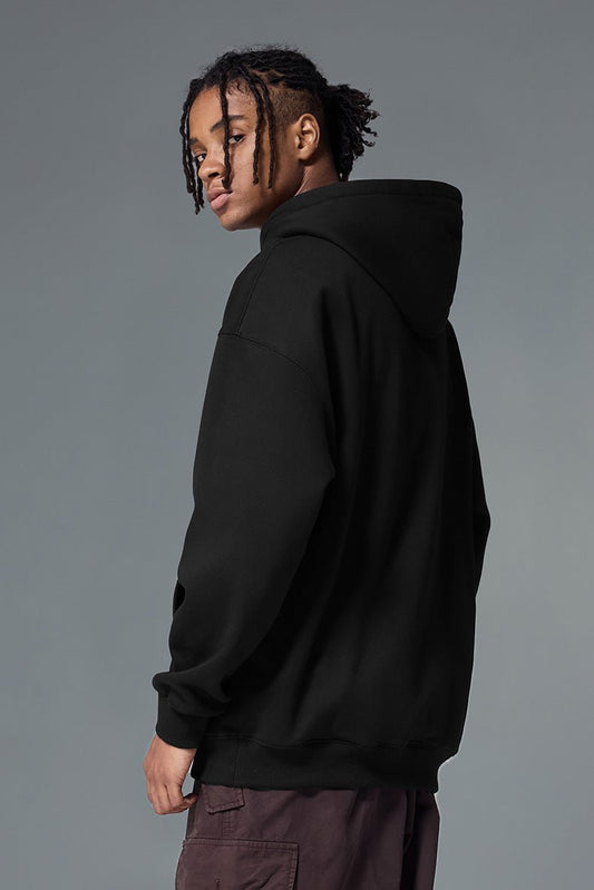 Sweat à capuche en polaire classique et minimaliste de qualité supérieure, vêtements thermiques unisexes en velours chaud pour toutes les saisons