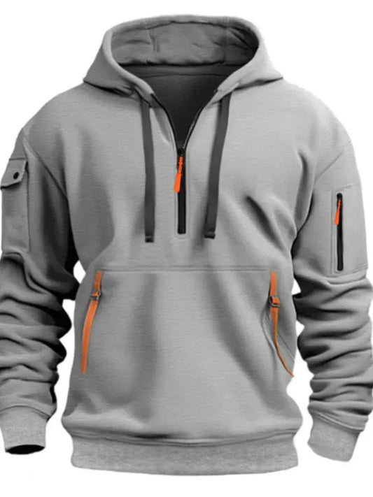 Sweat-shirt basique homme à col rond décontracté