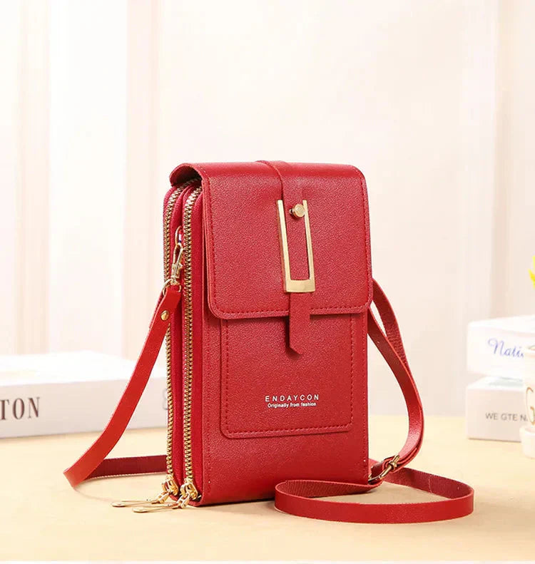 Afton - Touch Screen Cell Phone Shoulder Bag