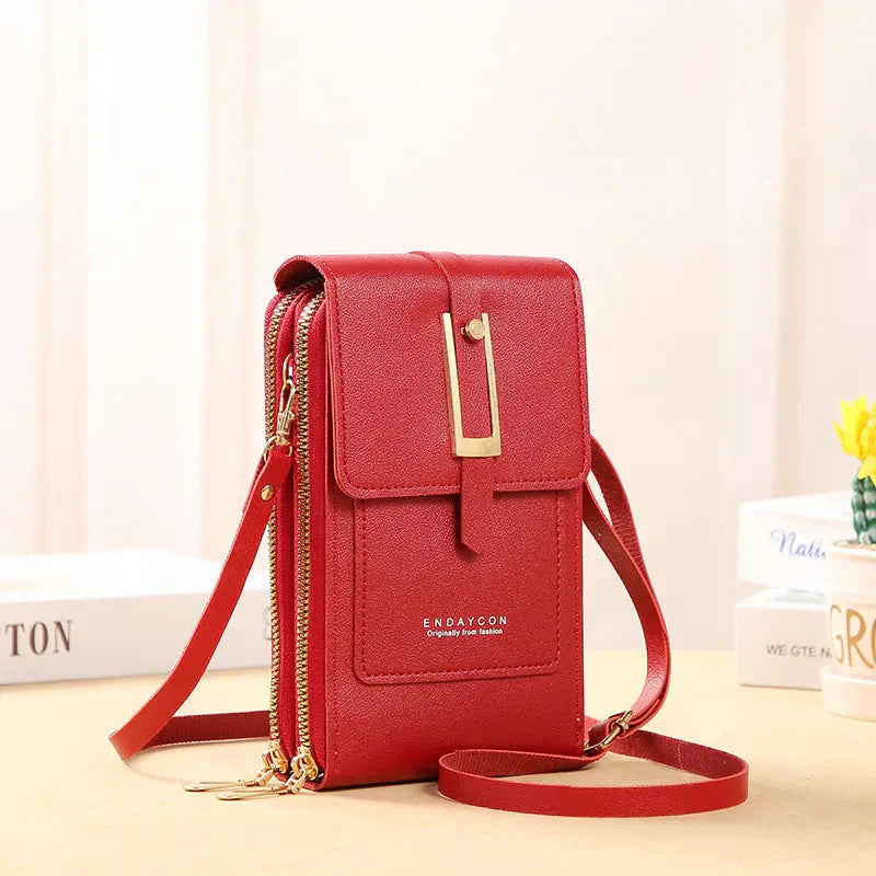 Afton - Touch Screen Cell Phone Shoulder Bag