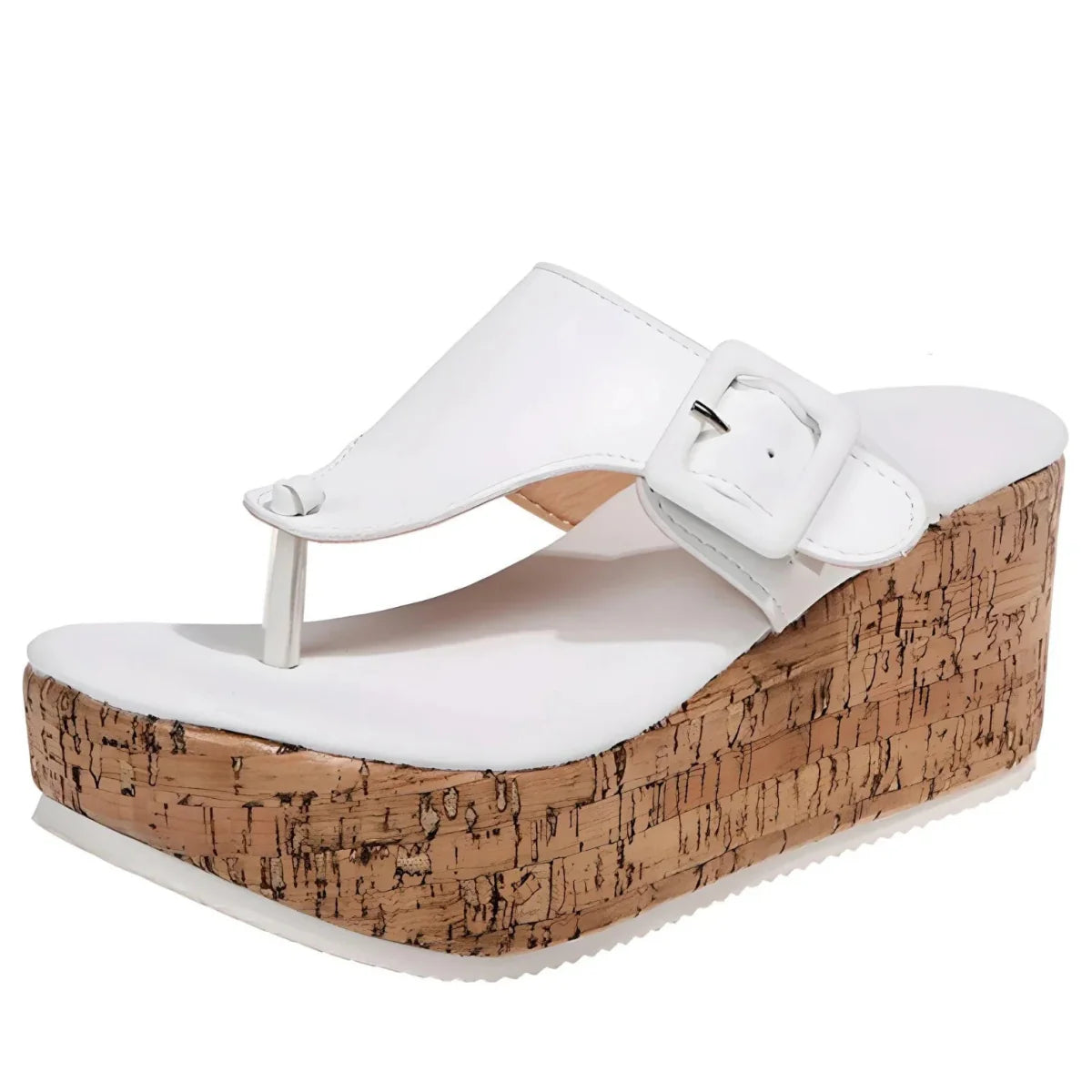 Wyna | Tongs à semelles compensées